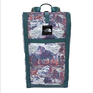 The North Face Homestead Road Soda Pack EUC - Darkest Spruce Yosemite Sofa Print